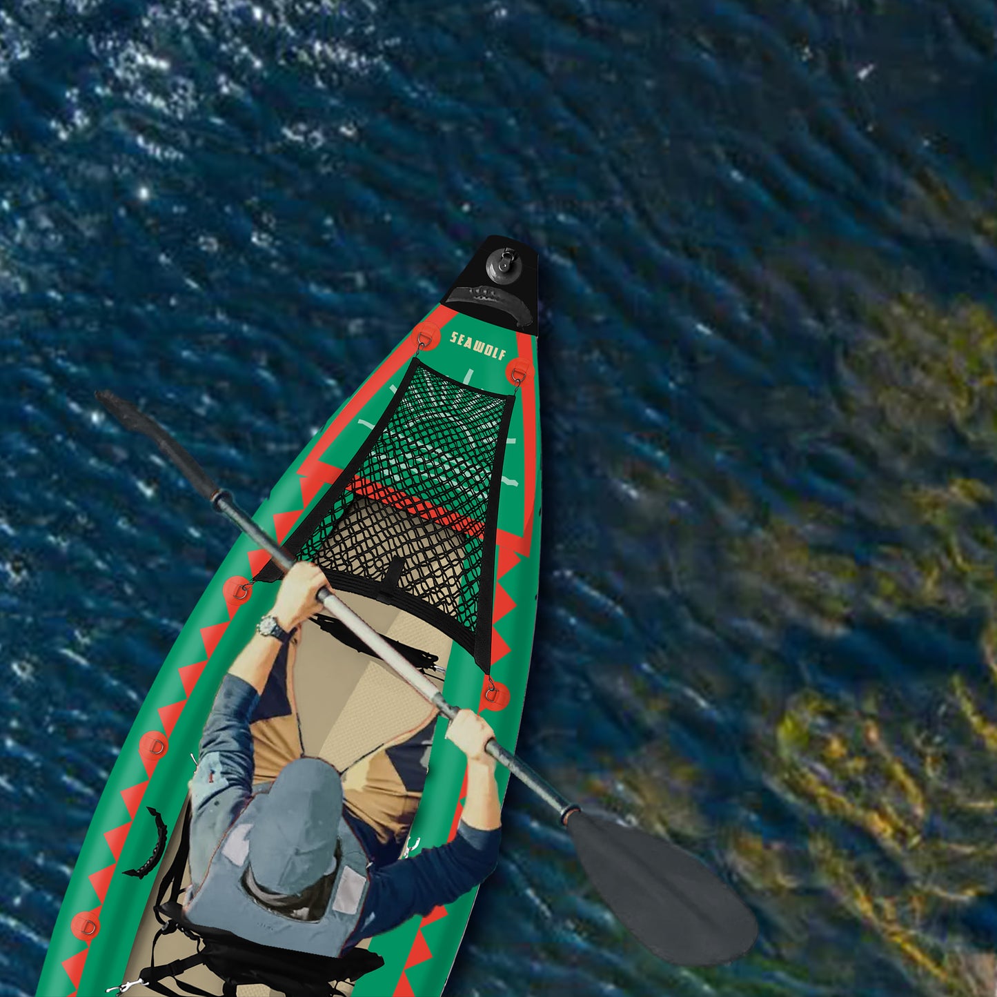 Seawolf Inflatable Kayak