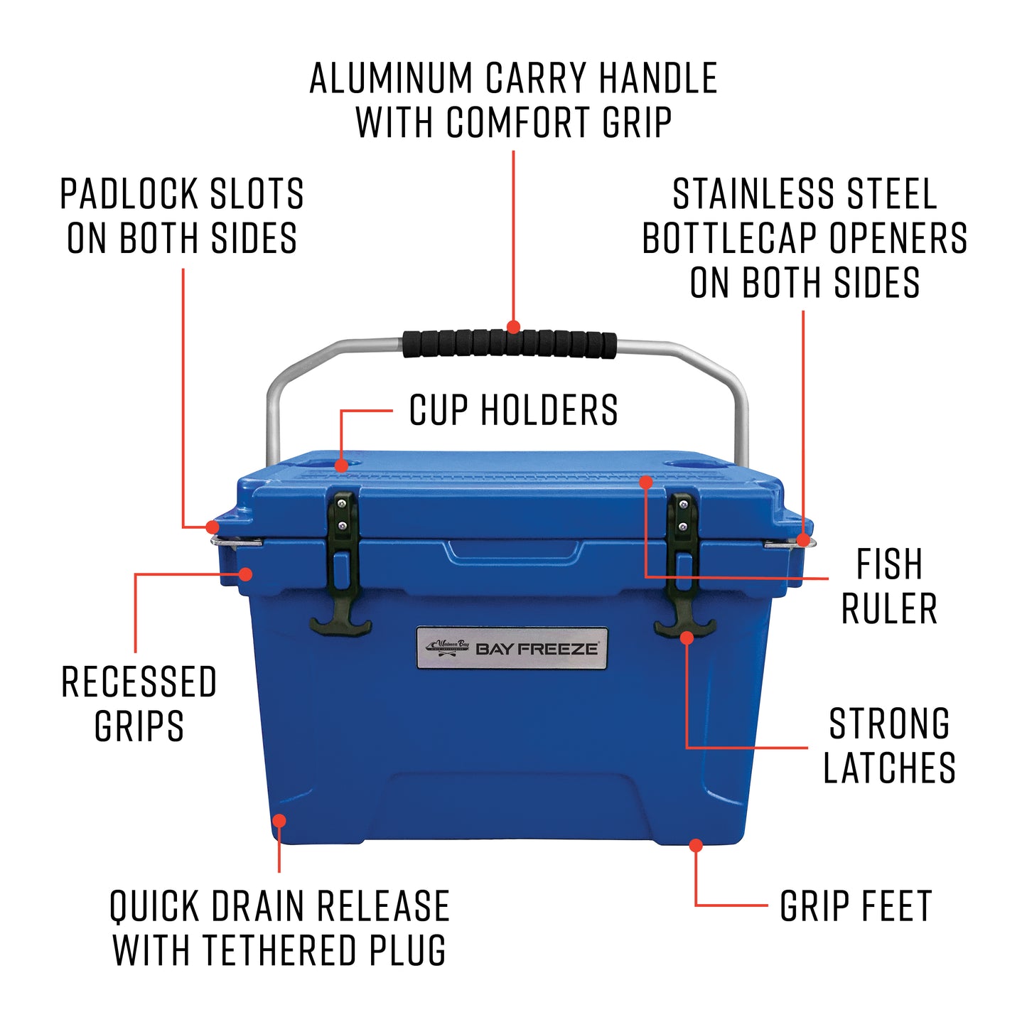 Bay Freeze Cooler - 20qt.
