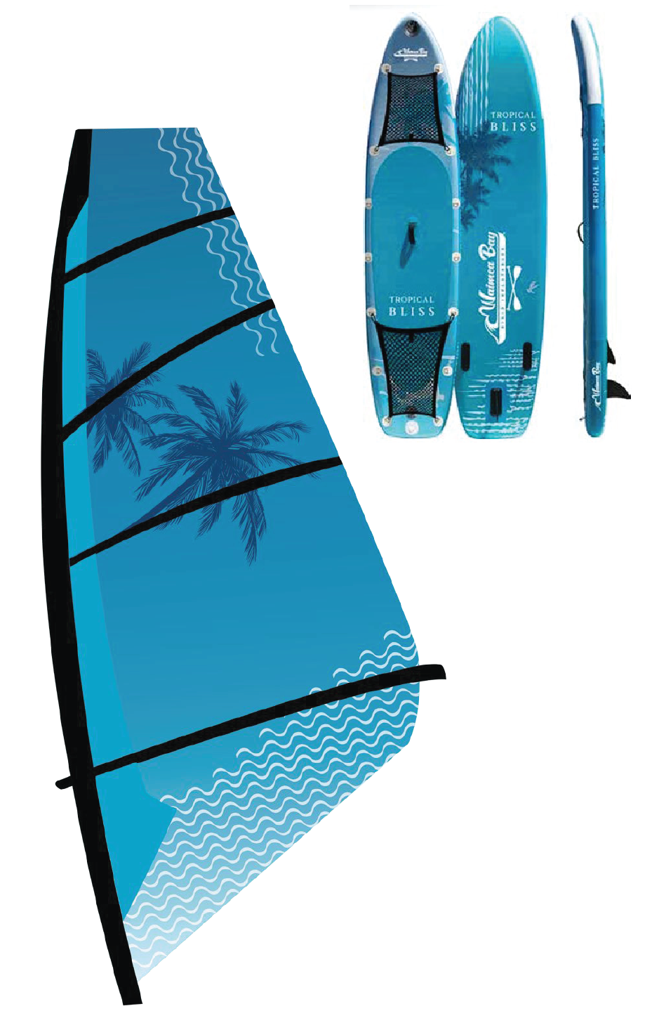 Tropical Bliss - WindSurfing Board