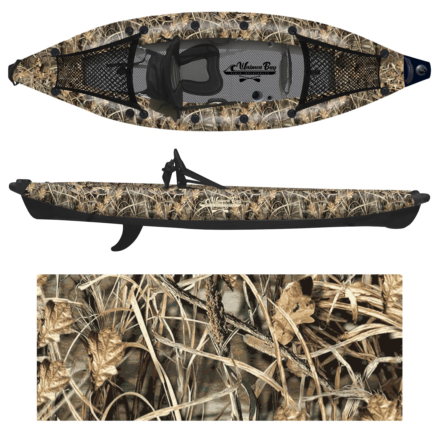 One-Seater Camo Kayak