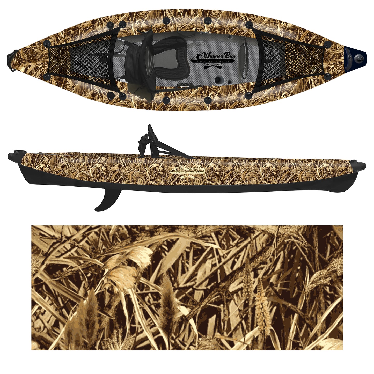 One-Seater Camo Kayak