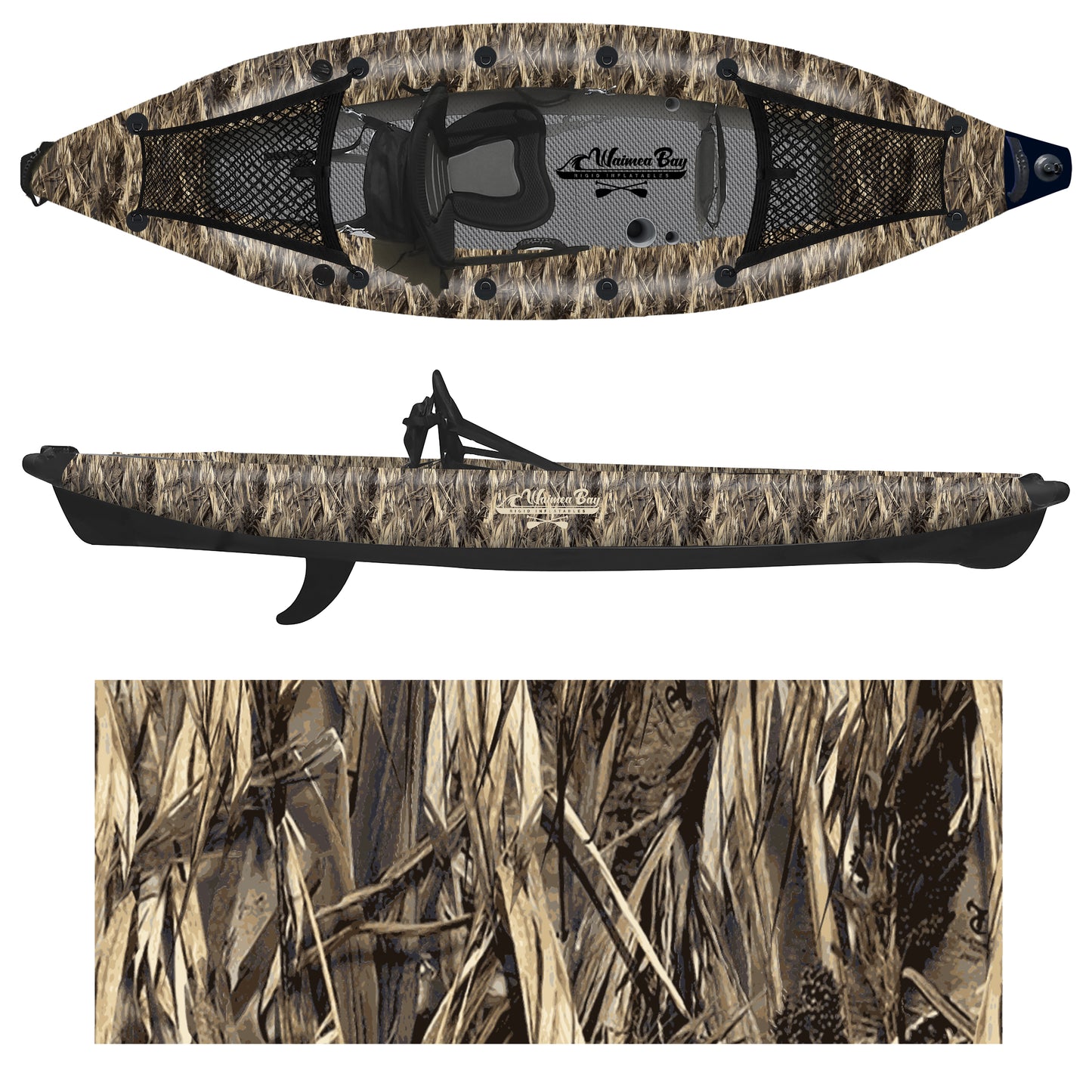 One-Seater Camo Kayak