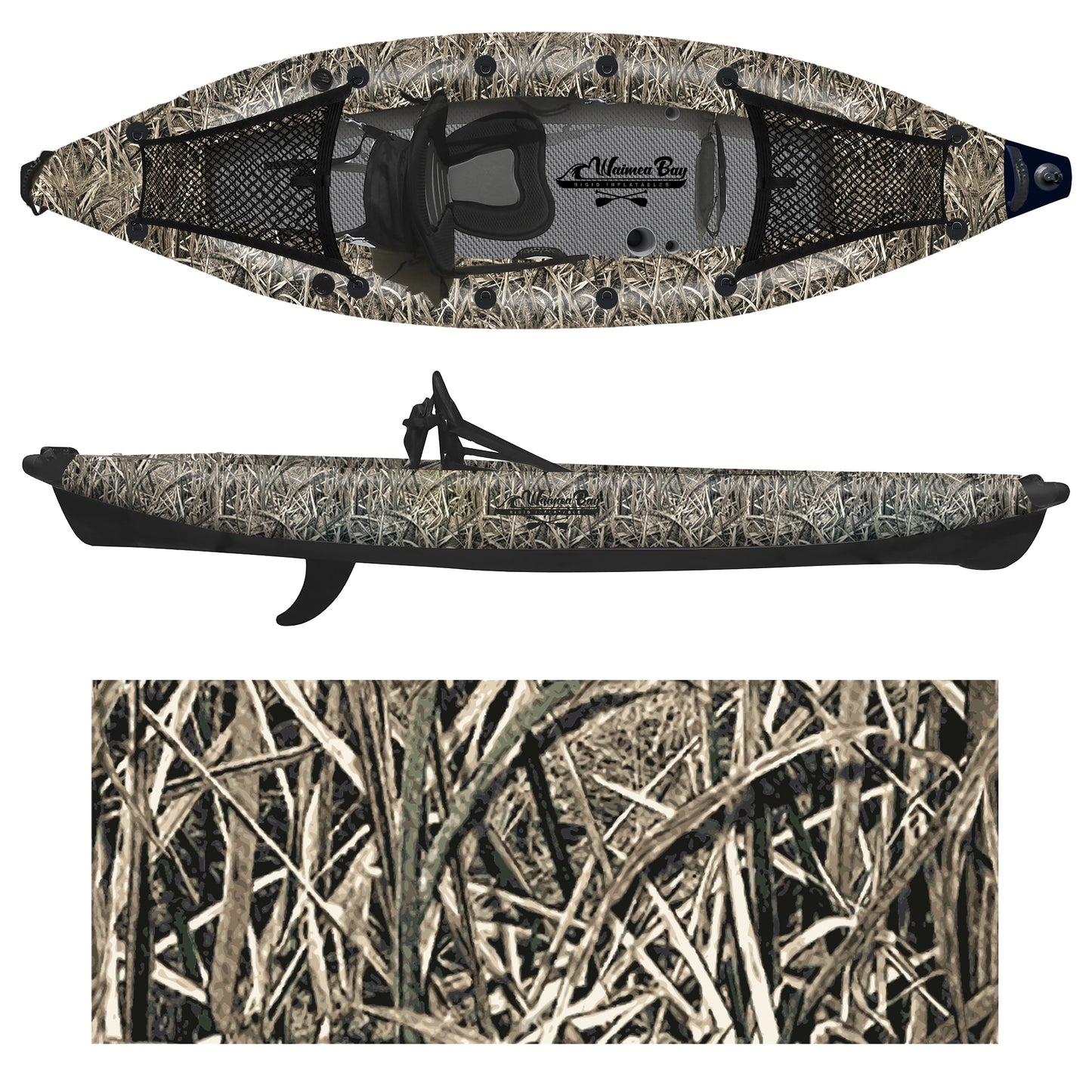 One-Seater Camo Kayak