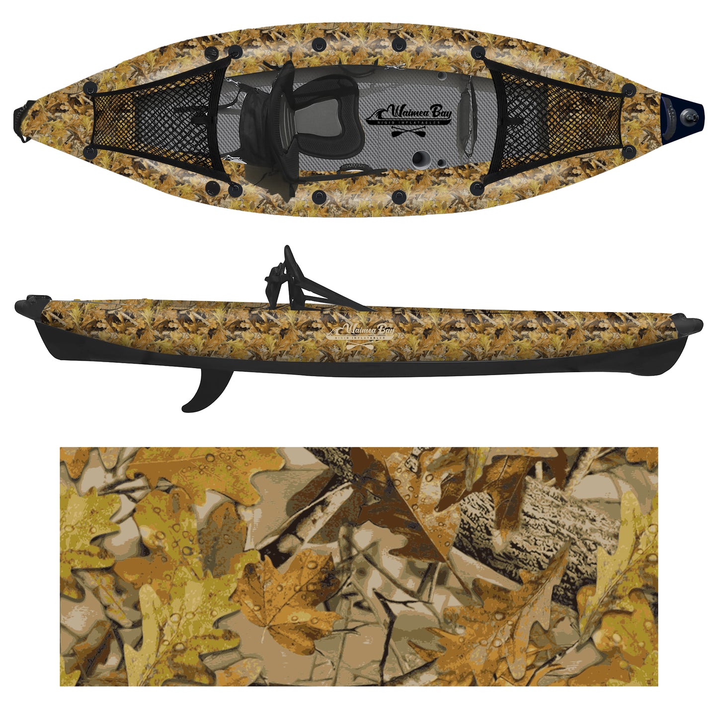 One-Seater Camo Kayak