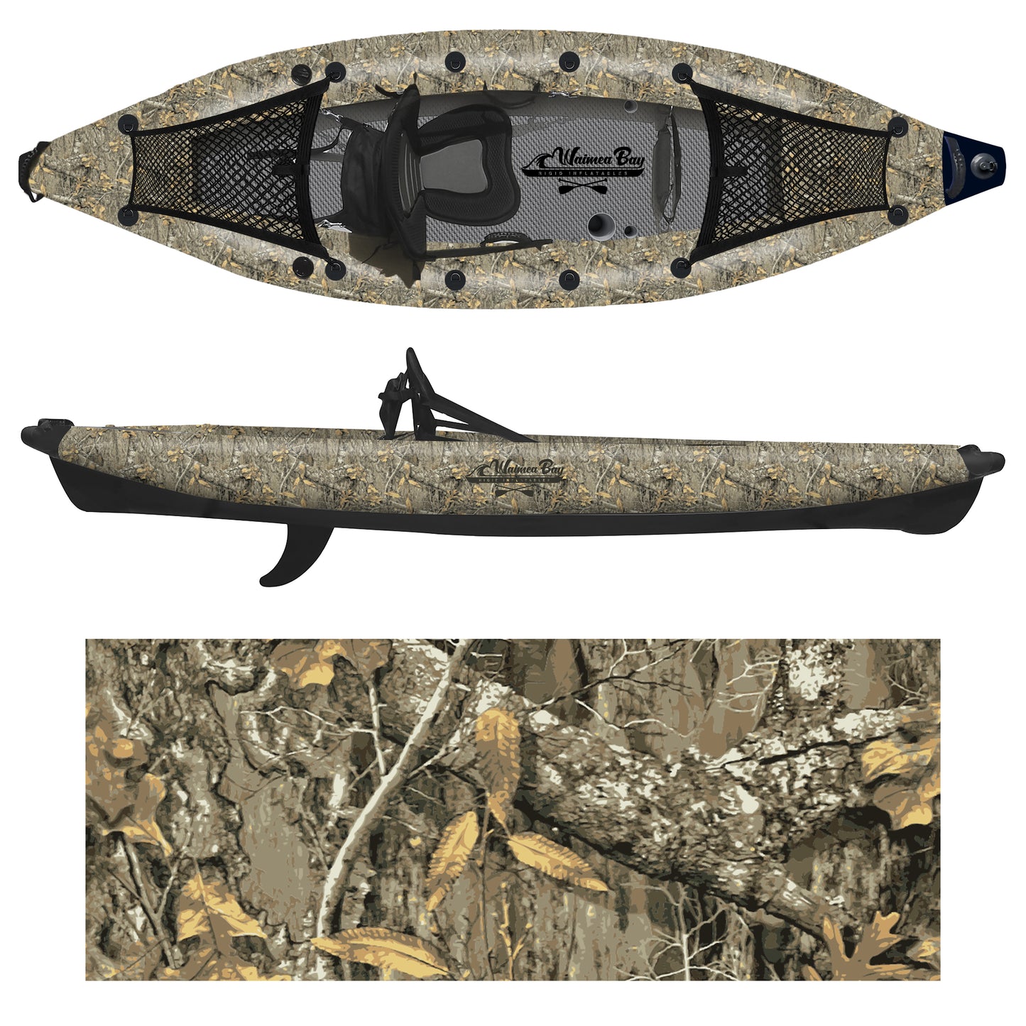One-Seater Camo Kayak