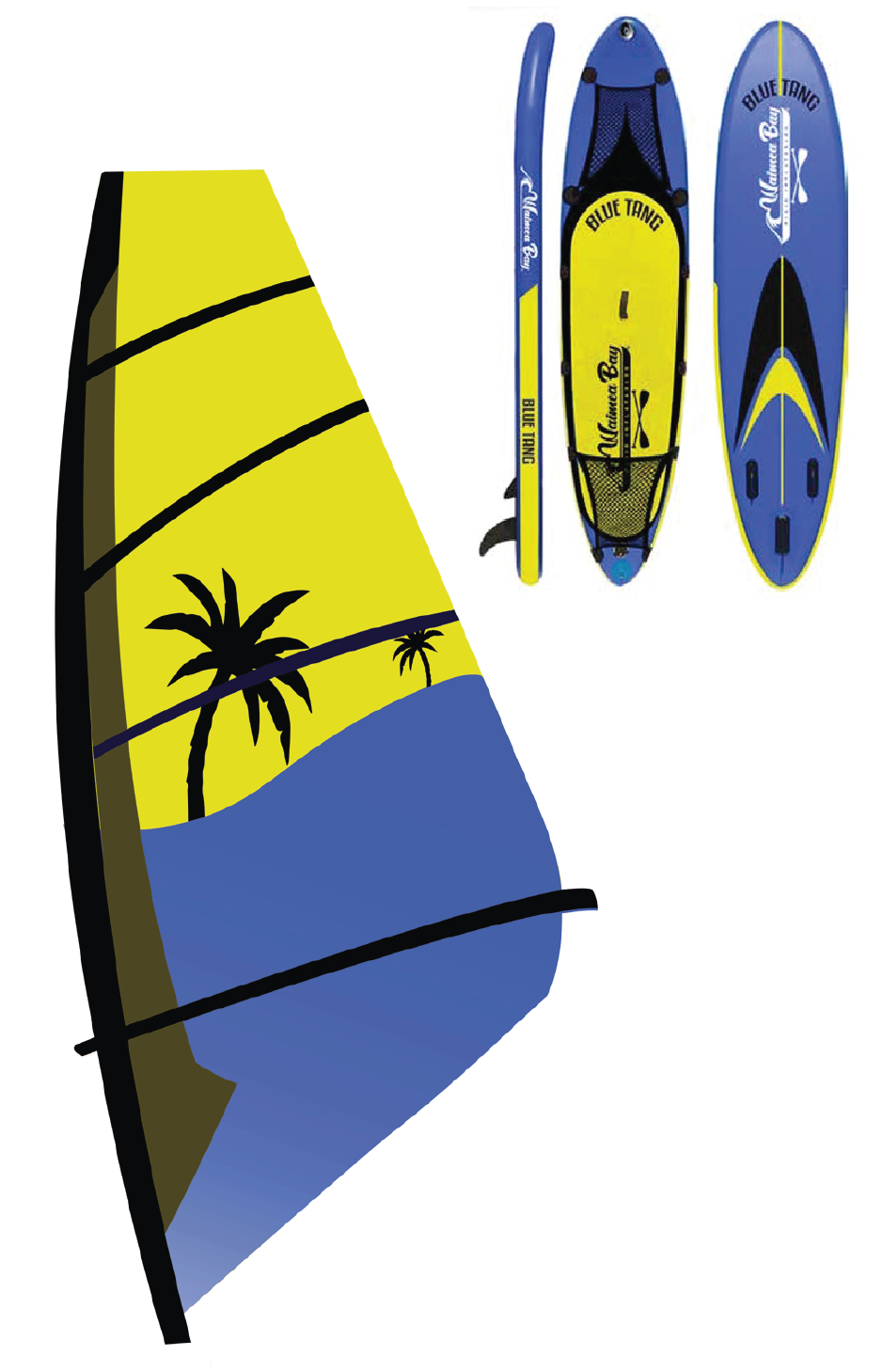 Blue Tang - WindSurfing Board