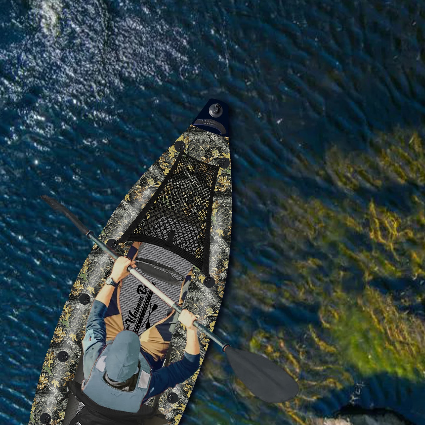 Two-Seater Camo Kayak