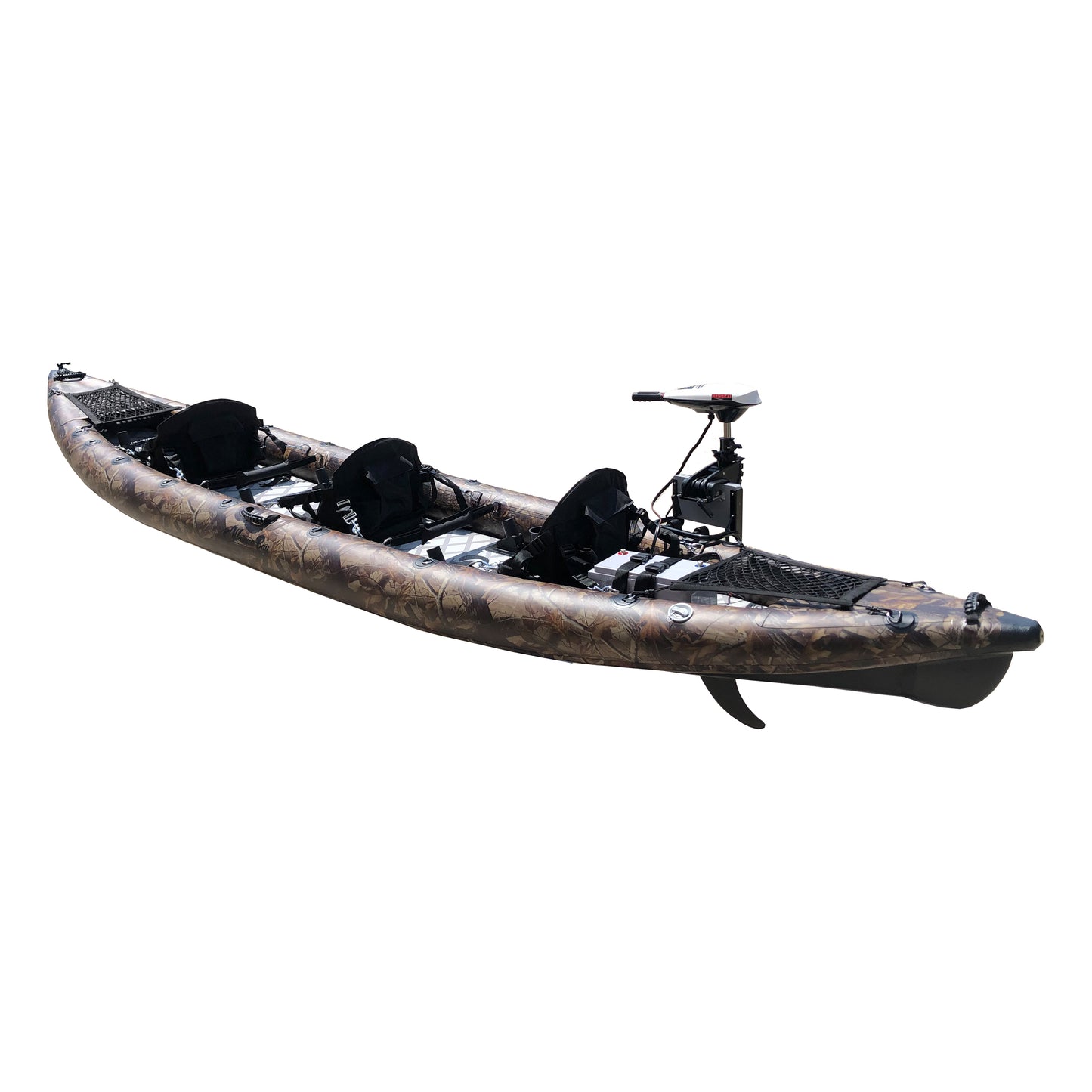 Three-Seater Camo Kayak