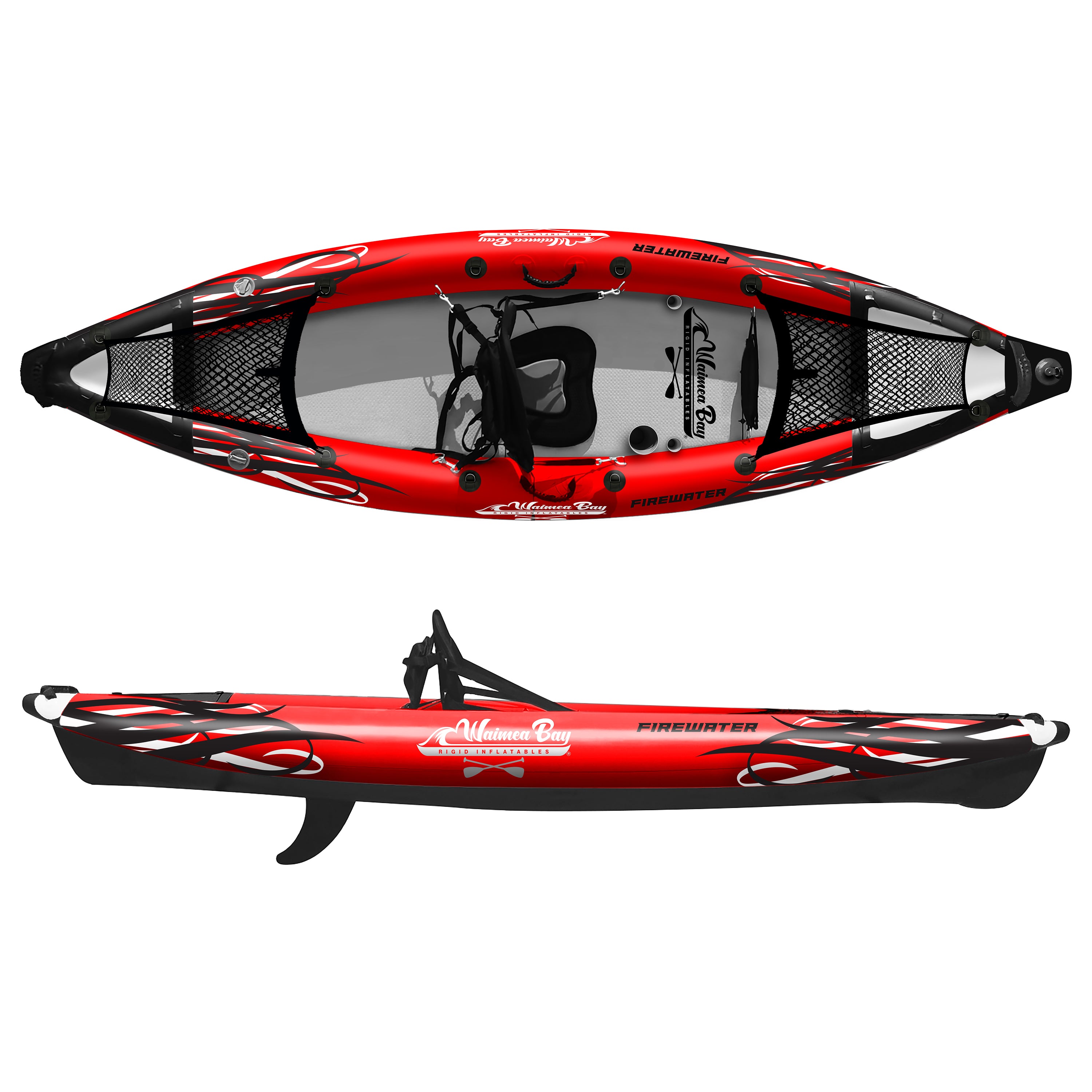Firewater Inflatable Kayak – Waimea Bay Rigid Inflatables