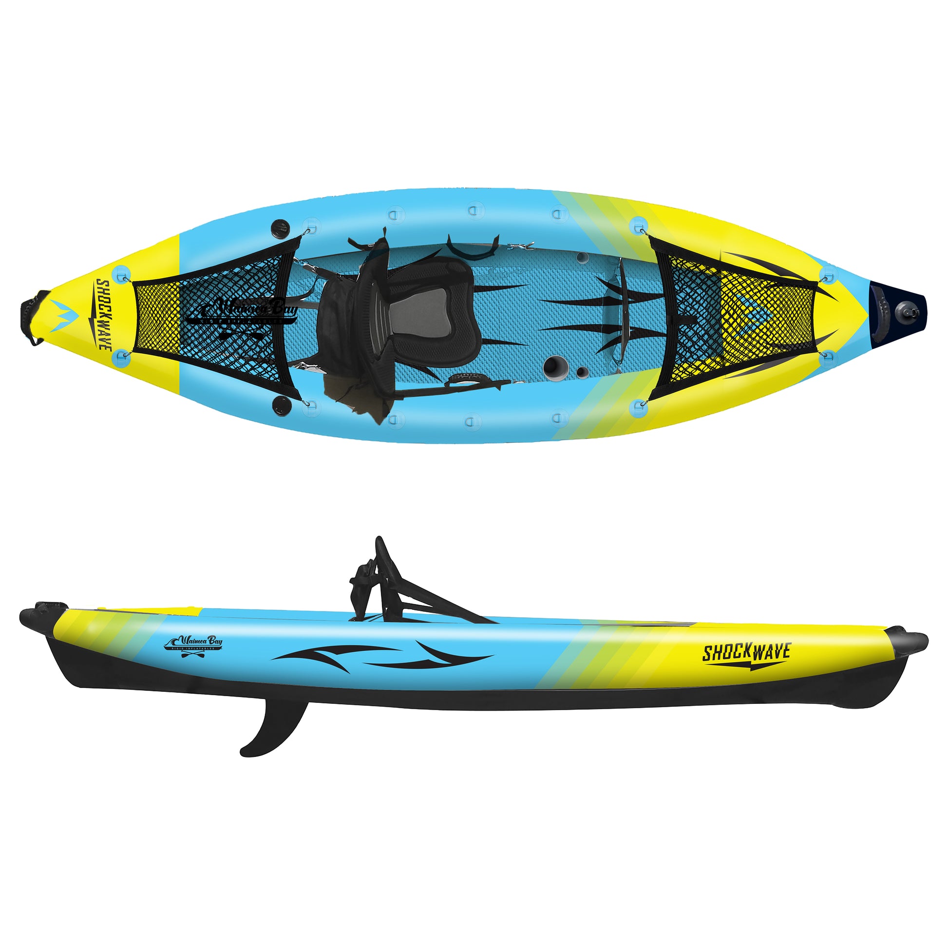 Shockwave Inflatable Kayak – Waimea Bay Rigid Inflatables