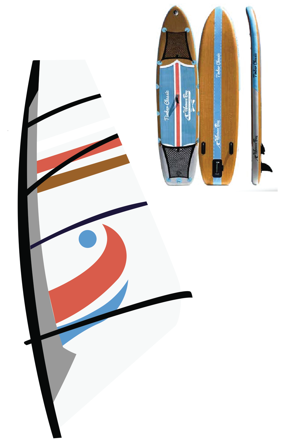 Timber Classic - WindSurfing Board