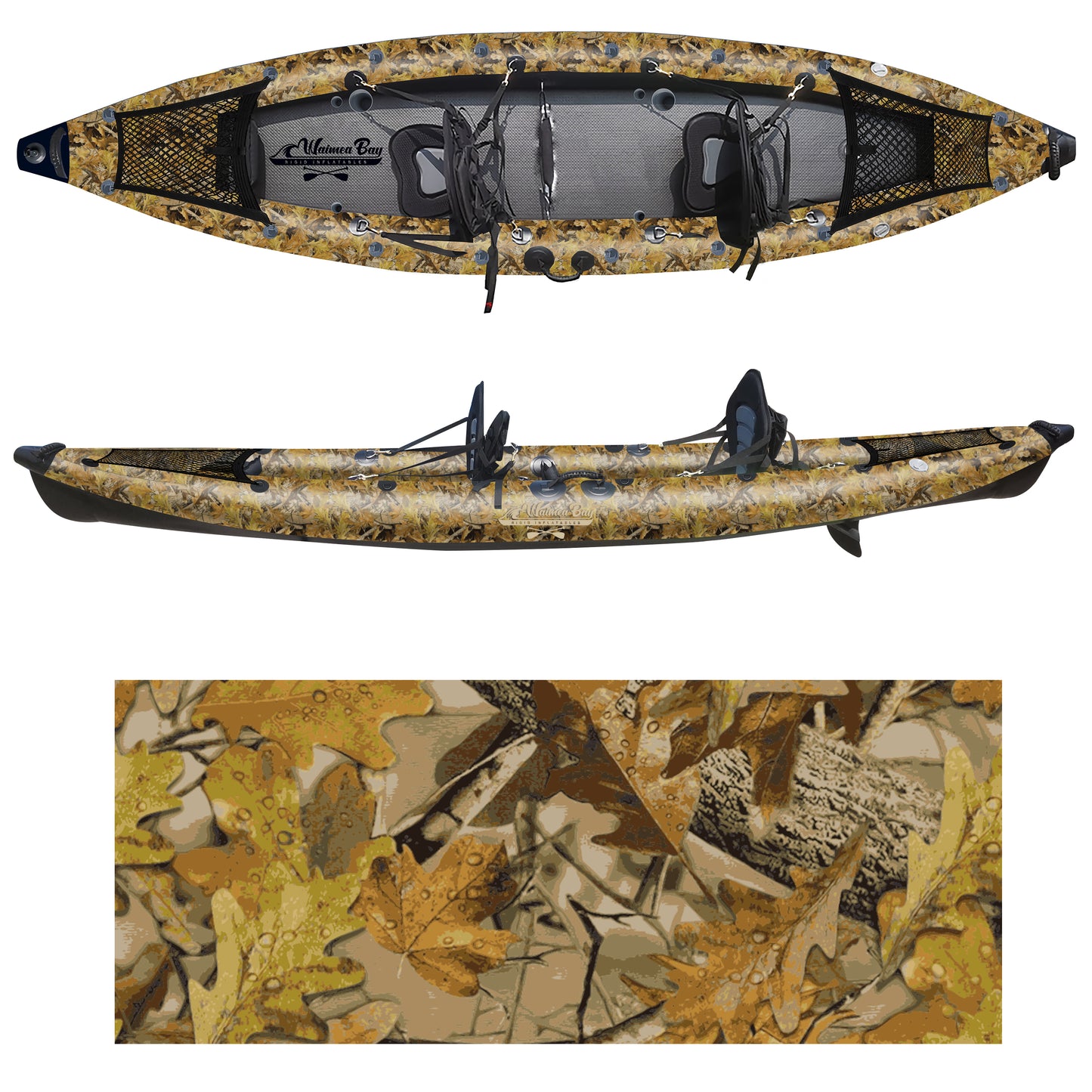 Two-Seater Camo Kayak